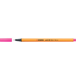 Stabilo Point 88 Pens Neon Pink