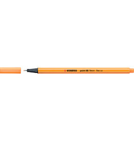 Stabilo Point 88 Pens Neon Orange
