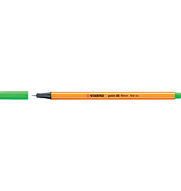 Stabilo Point 88 Pens Neon Green