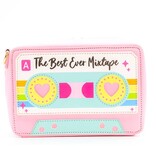 Best Ever Cassette Tape Handbag- Retro Pink
