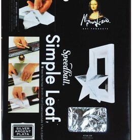 Speedball SIMPLE LEAF SILVER 5.5'' 18 SHEETS
