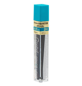 Lead Mechanical Pencil Refill Tube 2H 0.7mm 12 pieces
