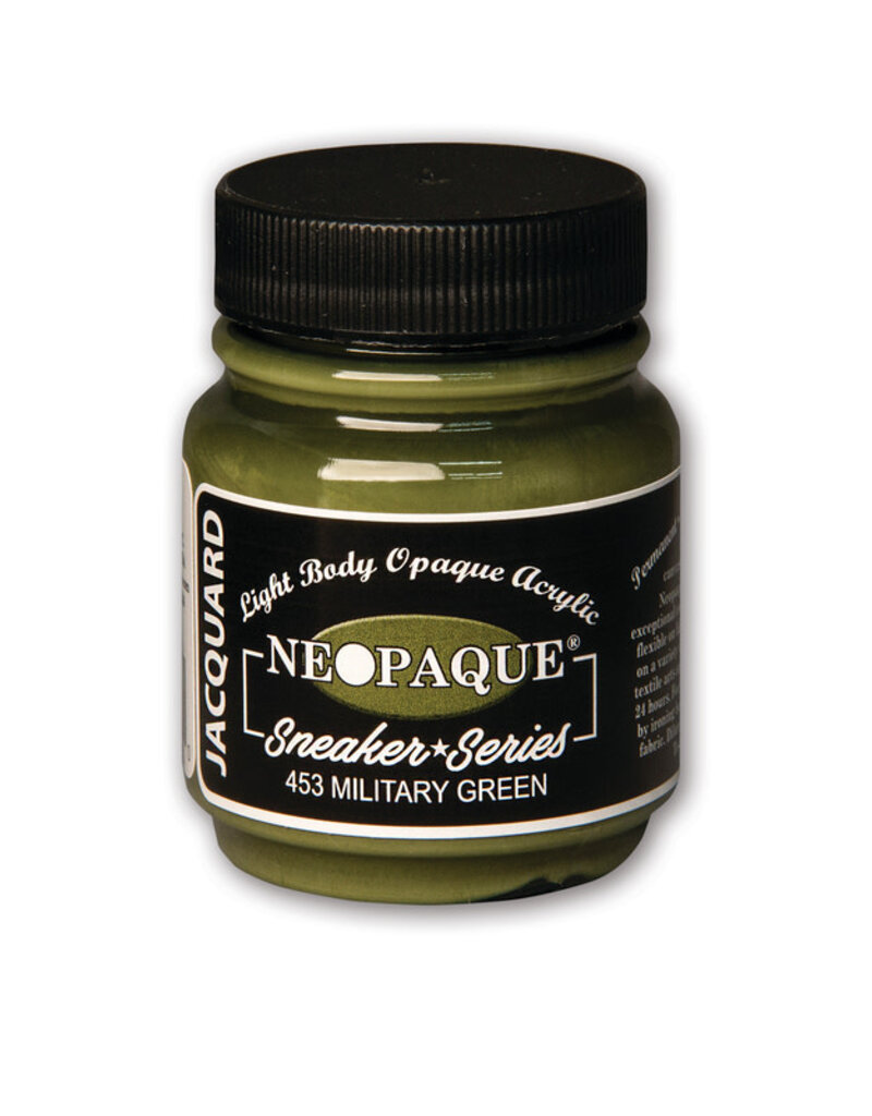 Jacquard Neopaque Paints (2.25oz) Sneaker Series: Military Green