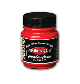 Jacquard Neopaque Paints (2.25oz) Sneaker Series: Fire Red