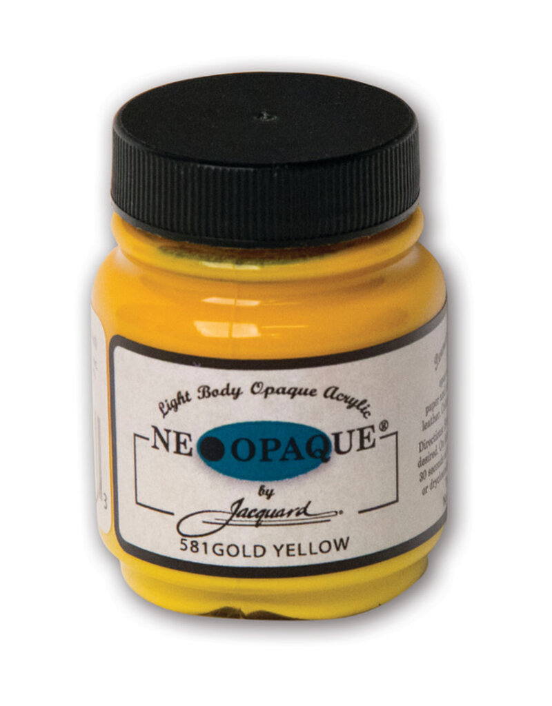 Jacquard Neopaque Paints (2.25oz) Gold Yellow