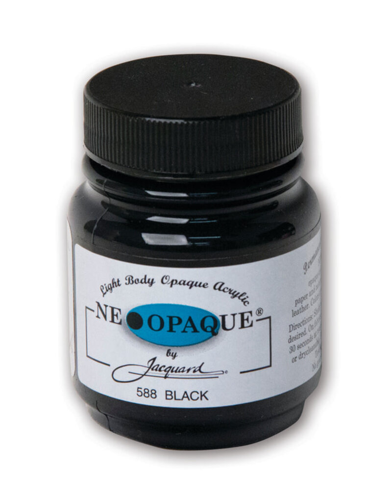 Jacquard Neopaque Paints (2.25oz) Black