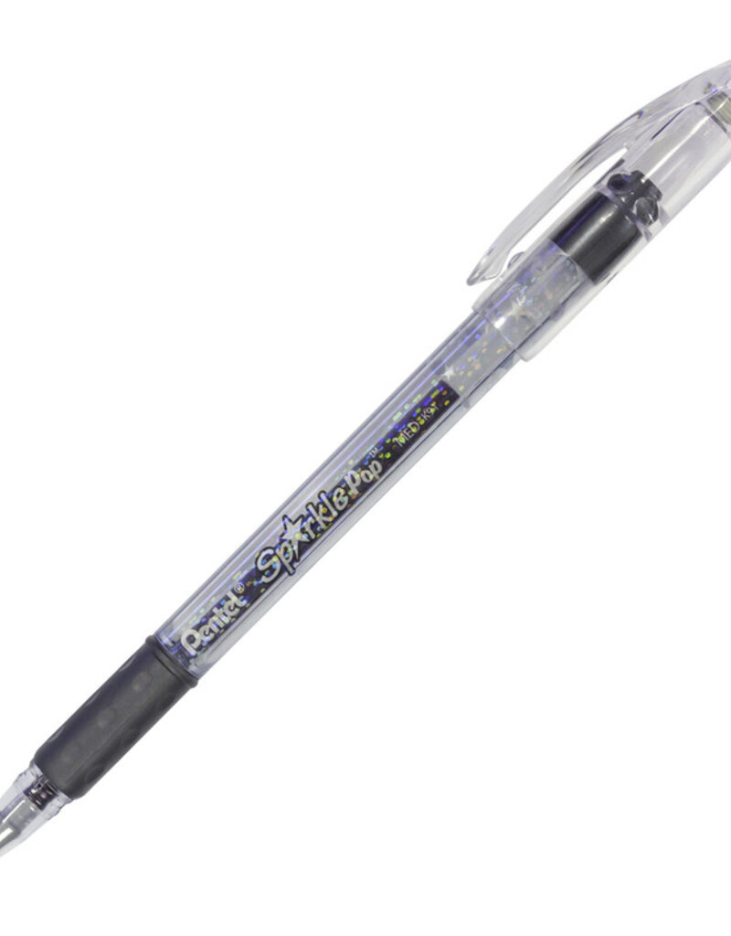Sparkle Pop Metallic Gel Pen (1mm) Black/Red Metallic