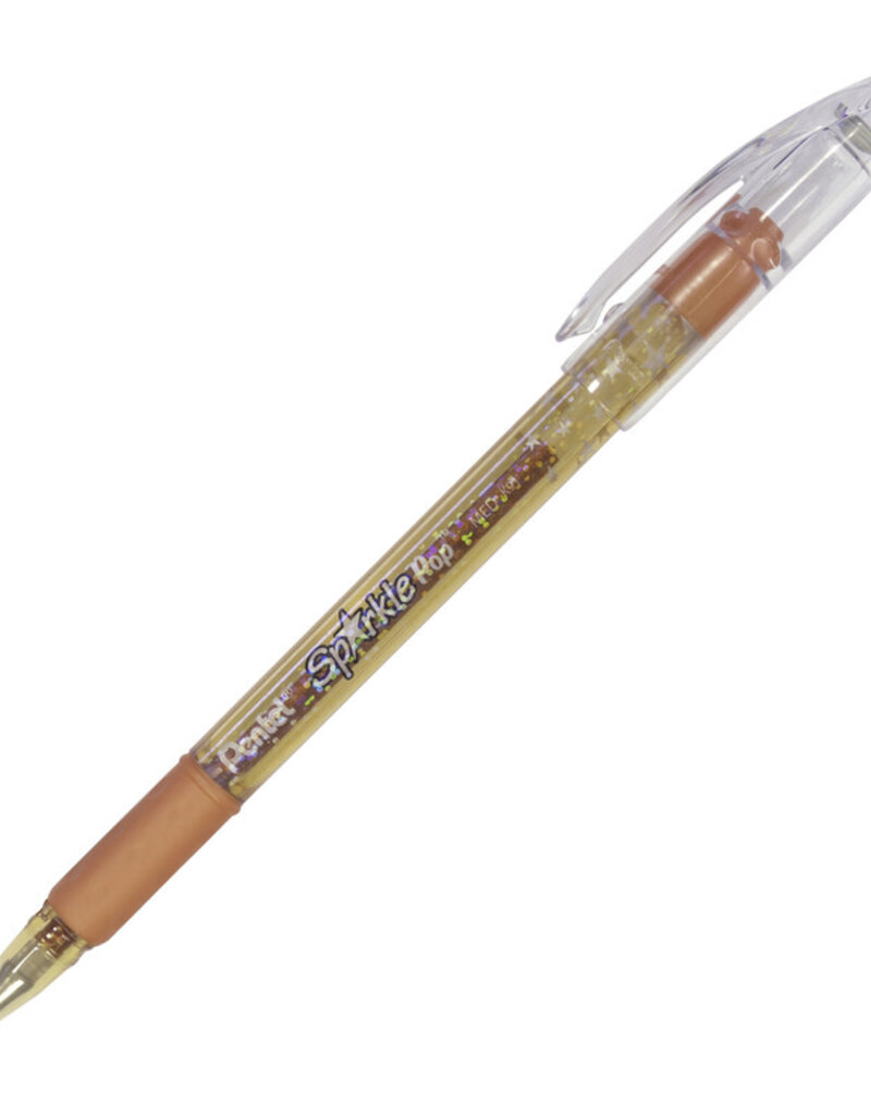 Sparkle Pop Metallic Gel Pen (1mm) Orange/Yellow Metallic