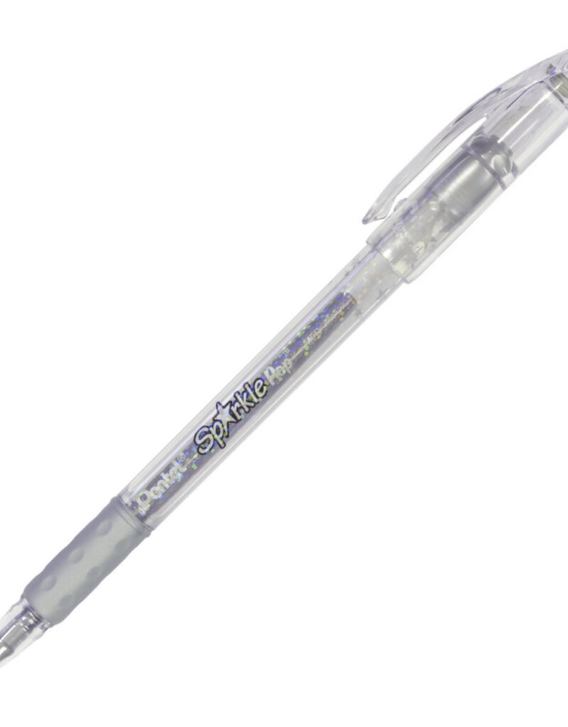 Sparkle Pop Metallic Gel Pen (1mm) Silver/Light Silver Metallic