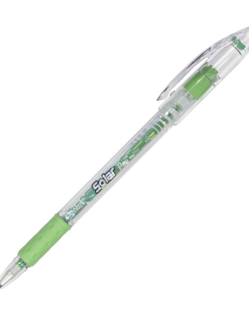 Solar Pop Gel Pen (0.6mm) Lime Green Neon