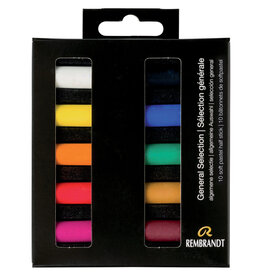 Rembrandt Pastels Half Stick Sets (10pcs) General Colors