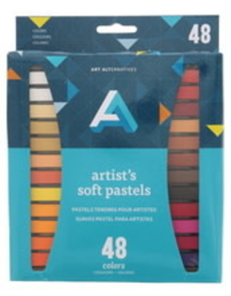 Art Alternatives Artist Soft Pastel Set, 48-Colors