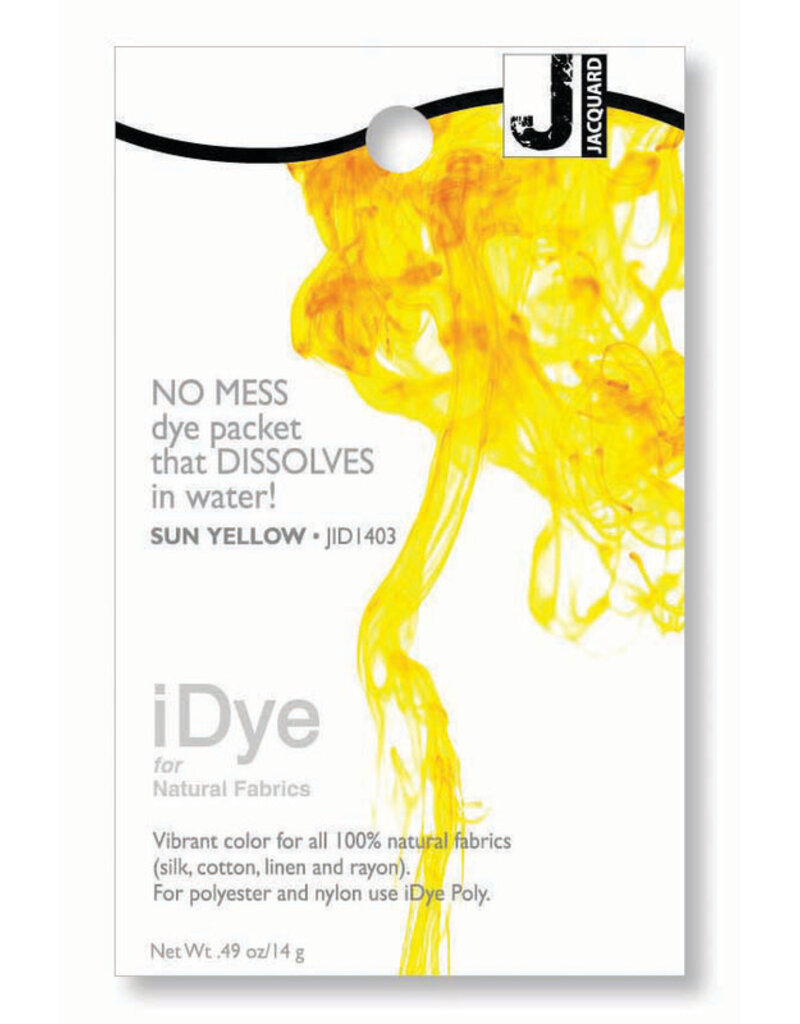 Jacquard iDye Fabric Dye (14g) Sun Yellow