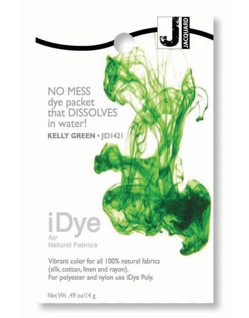 Jacquard iDye Fabric Dye (14g) Kelly Green