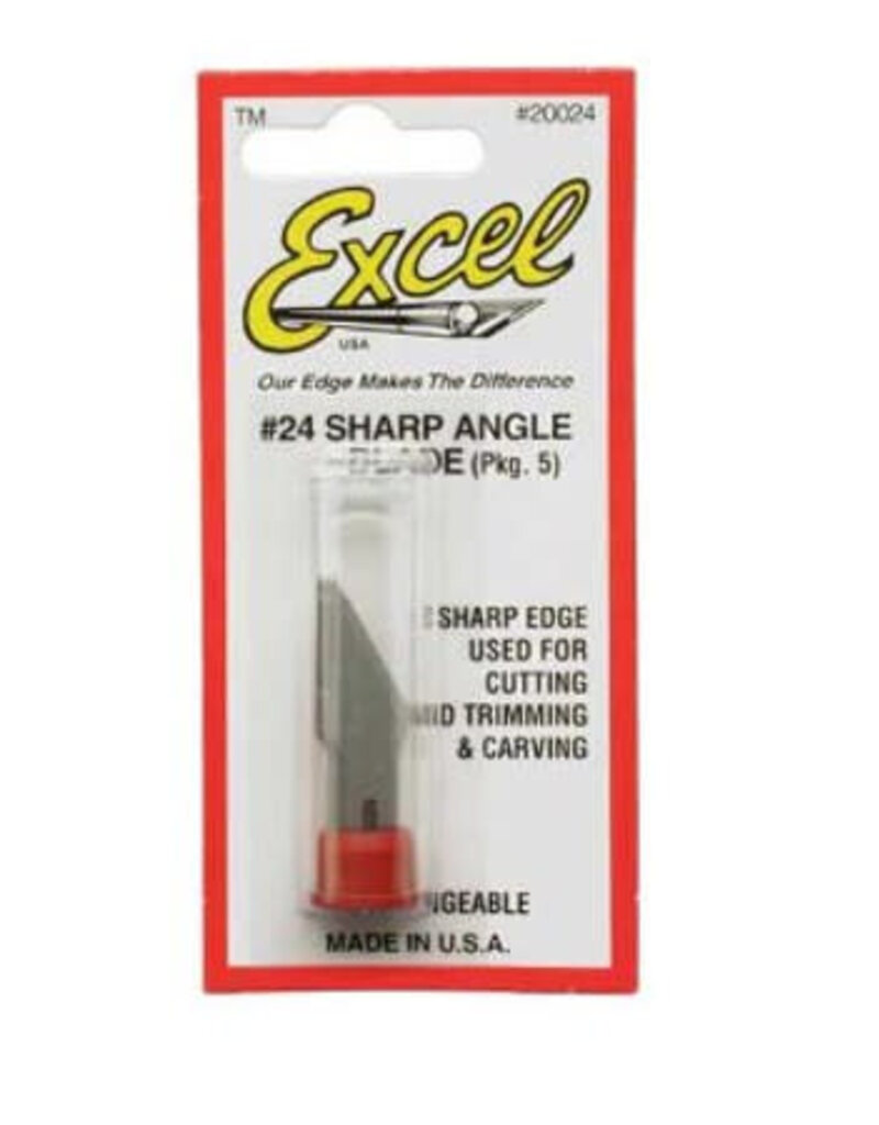 EXCEL MEDIUM DUTY DEBURRING BLADE 5 PACK #B24