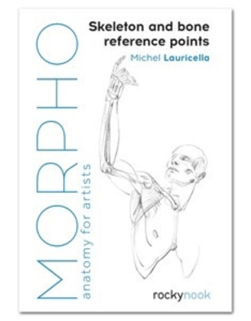 Morpho Artist Books Skeleton and Bone Reference Points