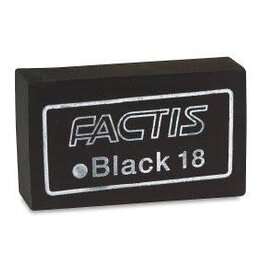 General Pencil Factis Magic Black Soft Eraser