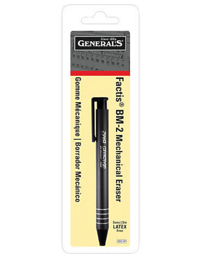 General Pencil Factis Pen-Style Mechanical Eraser