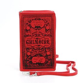 Grimoire Book Clutch Bag