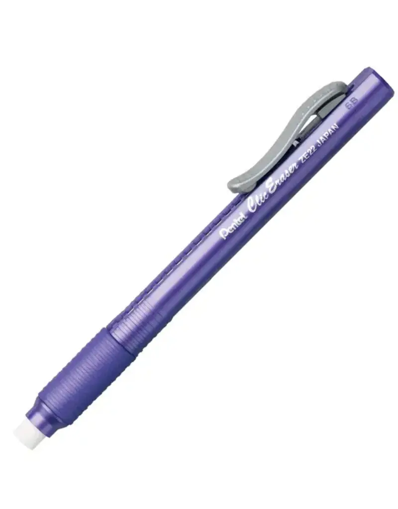 Pentel Clic Erasers Violet