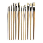 Raphael D'Artigny Interlocked White Bristle D-Brushes
