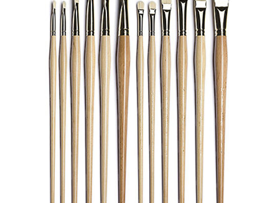 Raphael D'Artigny Interlocked White Bristle D-Brushes
