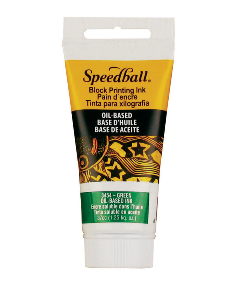 Speedball Speedball Block Printing Oil-Based Ink (1.25ml) Green