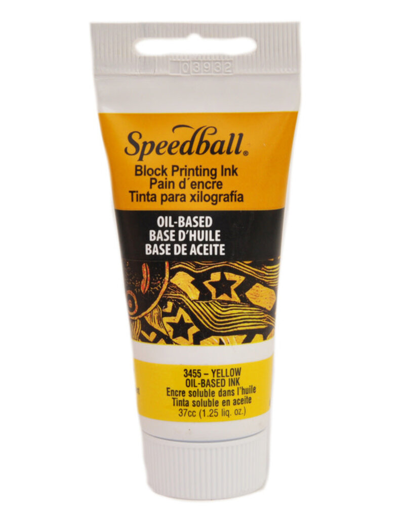 Speedball Speedball Block Printing Oil-Based Ink (1.25ml) Yellow