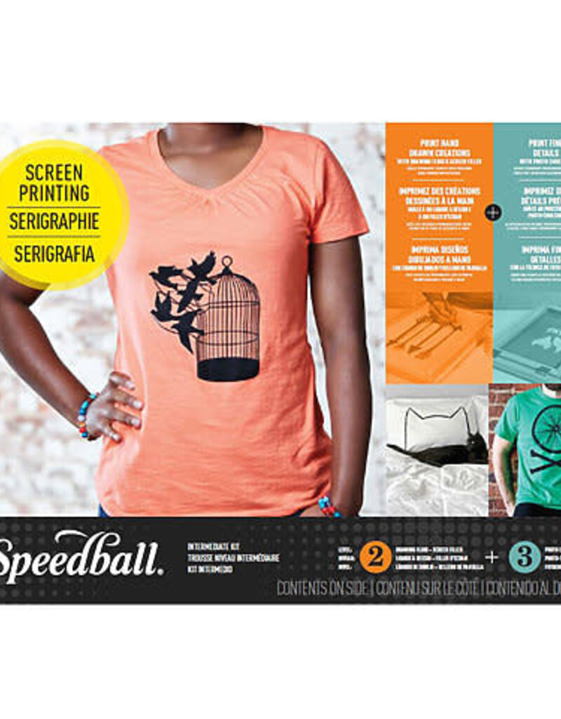 Speedball Speedball Fabric Screen Printing Intermediate Complete Set