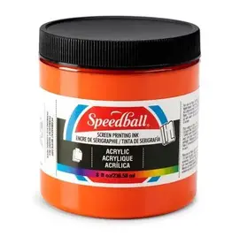 Speedball Speedball Acrylic Screen Printing Ink (8oz) Orange