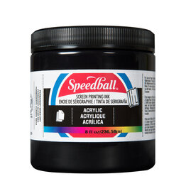 Speedball Speedball Acrylic Screen Printing Ink (8oz) Black