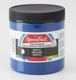 Speedball Speedball Acrylic Screen Printing Ink (8oz) Process Cyan