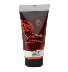 Speedball Speedball Block Printing Water-Soluble Ink (2.5oz) Fluorescent Orange
