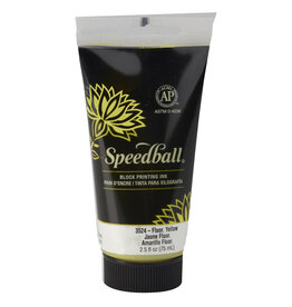 Speedball Speedball Block Printing Water-Soluble Ink (2.5oz) Fluorescent Yellow