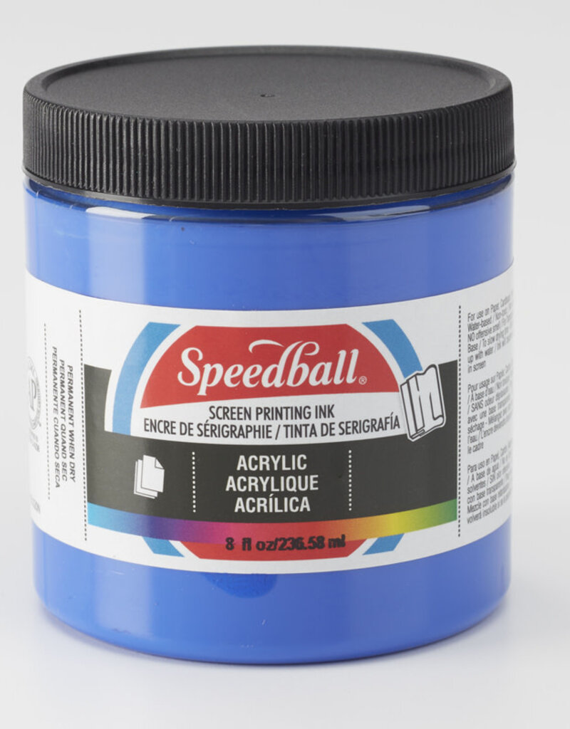 Speedball Speedball Acrylic Screen Printing Ink (8oz) Ultramarine Blue