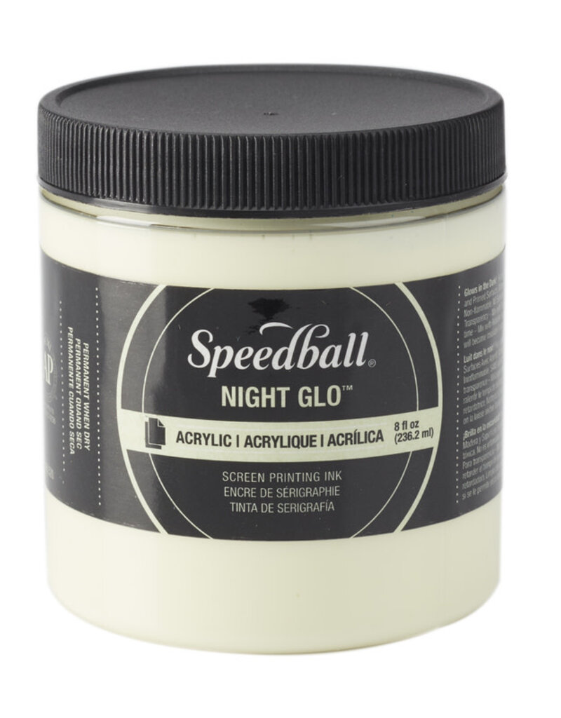 Speedball Speedball Acrylic Screen Printing Ink (8oz) Night Glo Original
