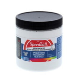 Speedball Speedball Opaque Fabric Screen Printing Ink (8oz) Pearly White