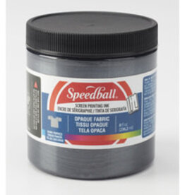 Speedball Speedball Opaque Fabric Screen Printing Ink (8oz) Black Pearl