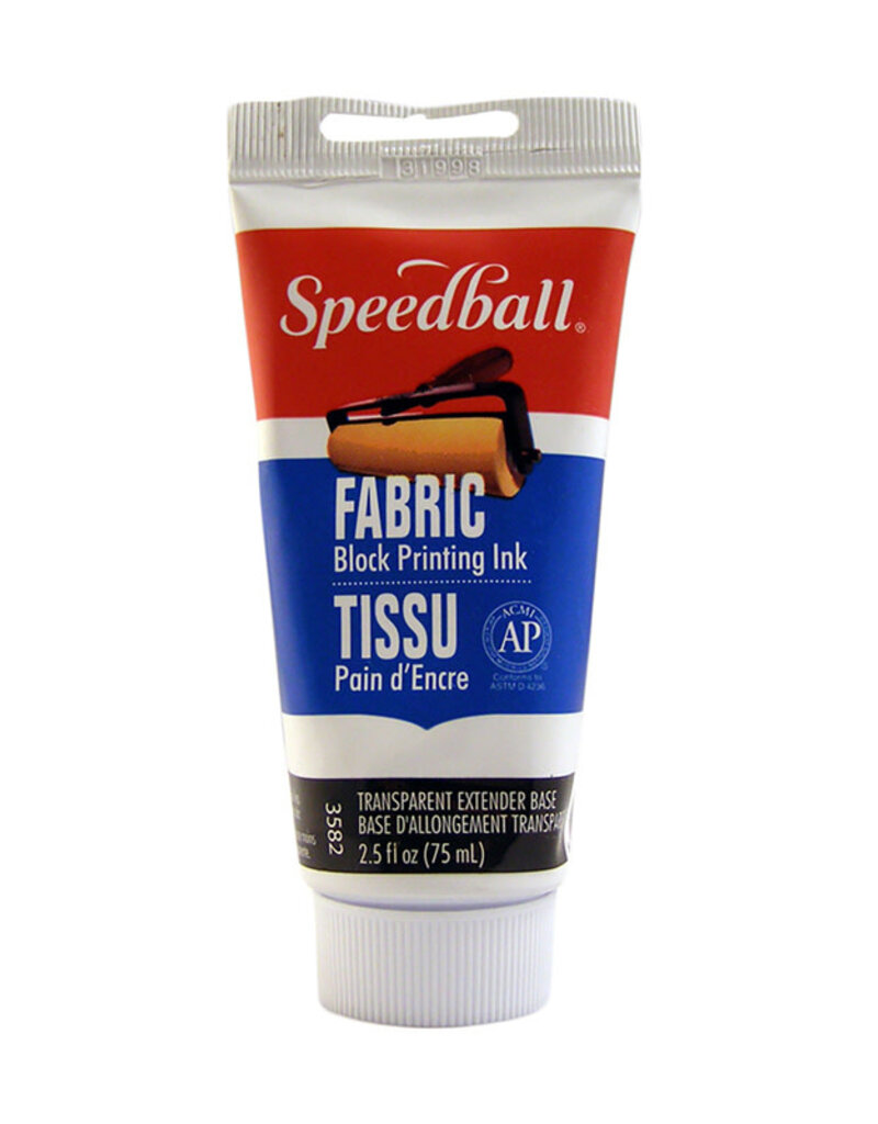 Speedball Speedball Fabric Block Printing Ink (2.5oz) Transparent Extender Base