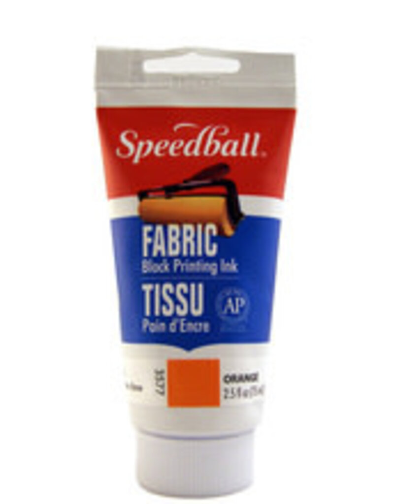 Speedball Speedball Fabric Block Printing Ink (2.5oz) Orange