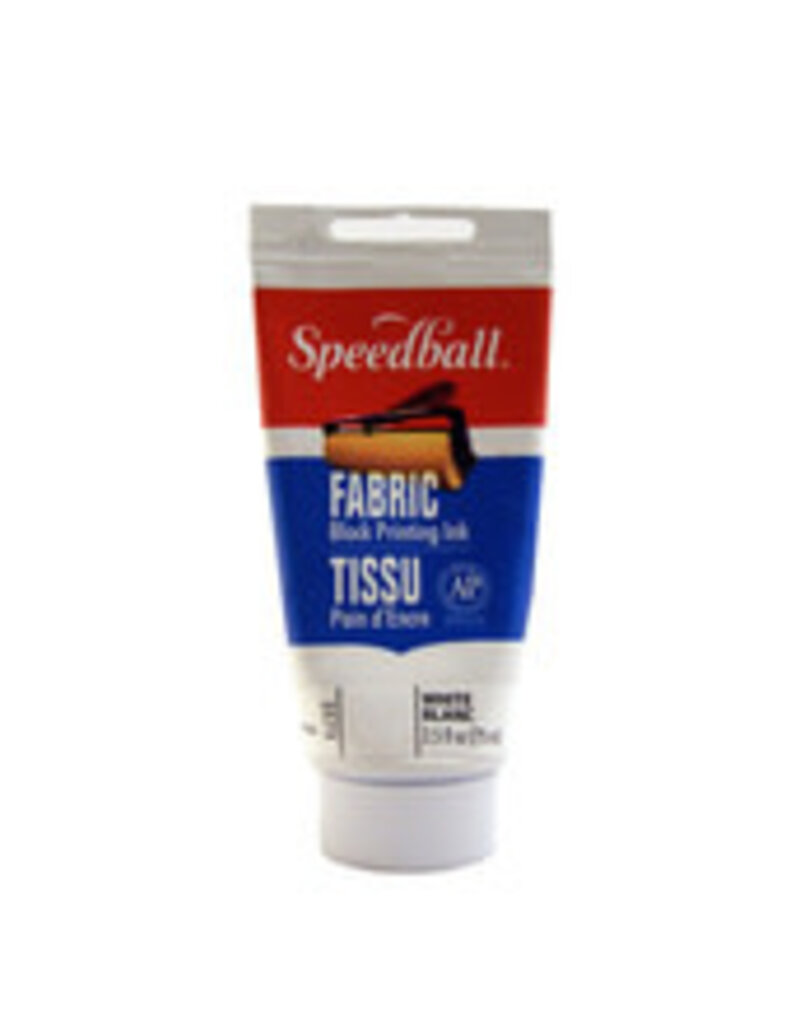 Speedball Speedball Fabric Block Printing Ink (2.5oz) White