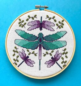 Dragonflies Counted Cross Stitch