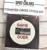 Game Over Cross Stitch Kit
