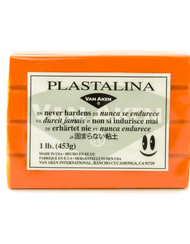 Plastalina Modeling Clay (1lb) Orange
