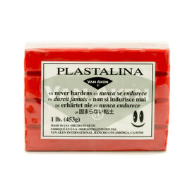 Plastalina Modeling Clay (1lb) Red