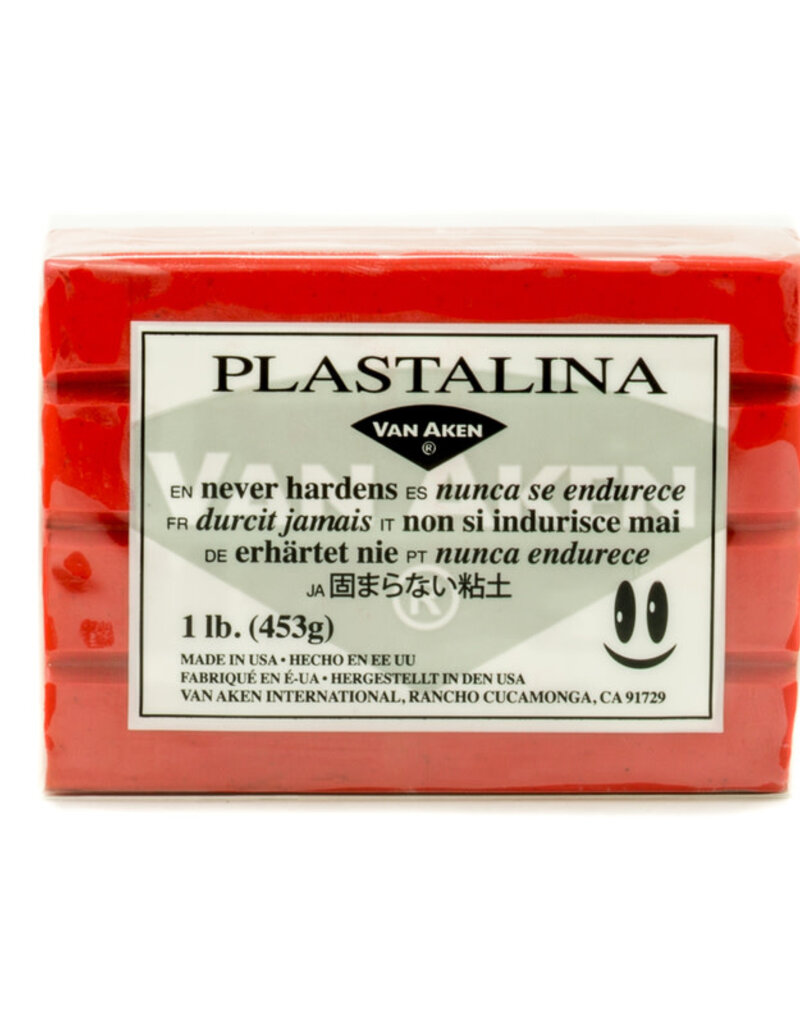 Plastalina Modeling Clay (1lb) Red