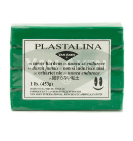 Plastalina Modeling Clay (1lb) Green