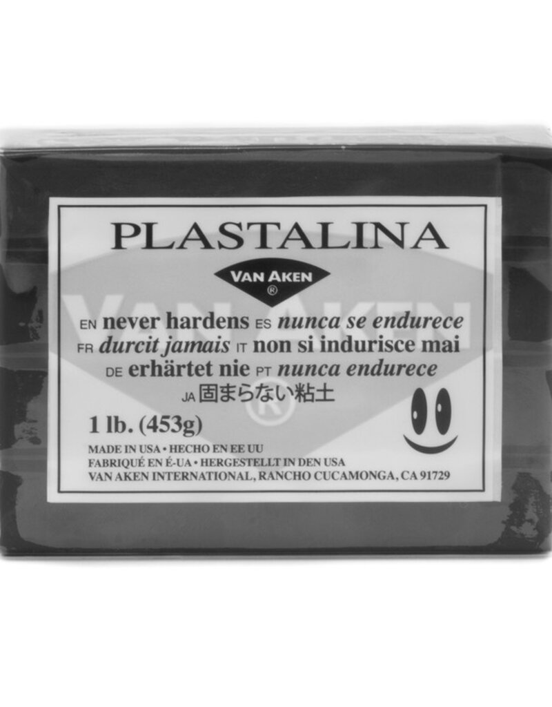 Plastalina Modeling Clay (1lb) Black