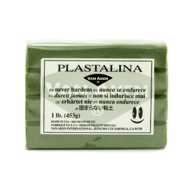 Plastalina Modeling Clay (1lb) Gray Green