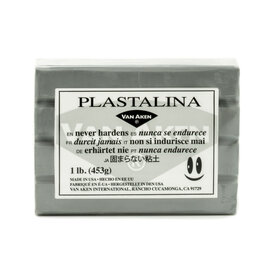 Plastalina Modeling Clay (1lb) Silver/Gray